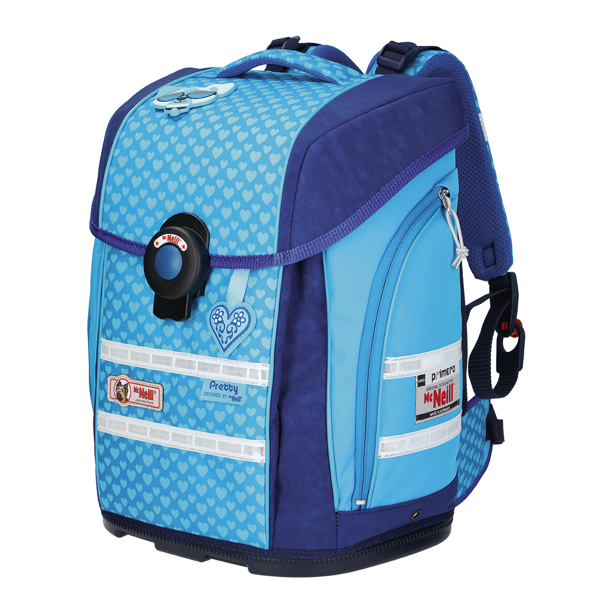 McNeill Ergo Primero Schulranzen-Set, 4-teilig Pretty