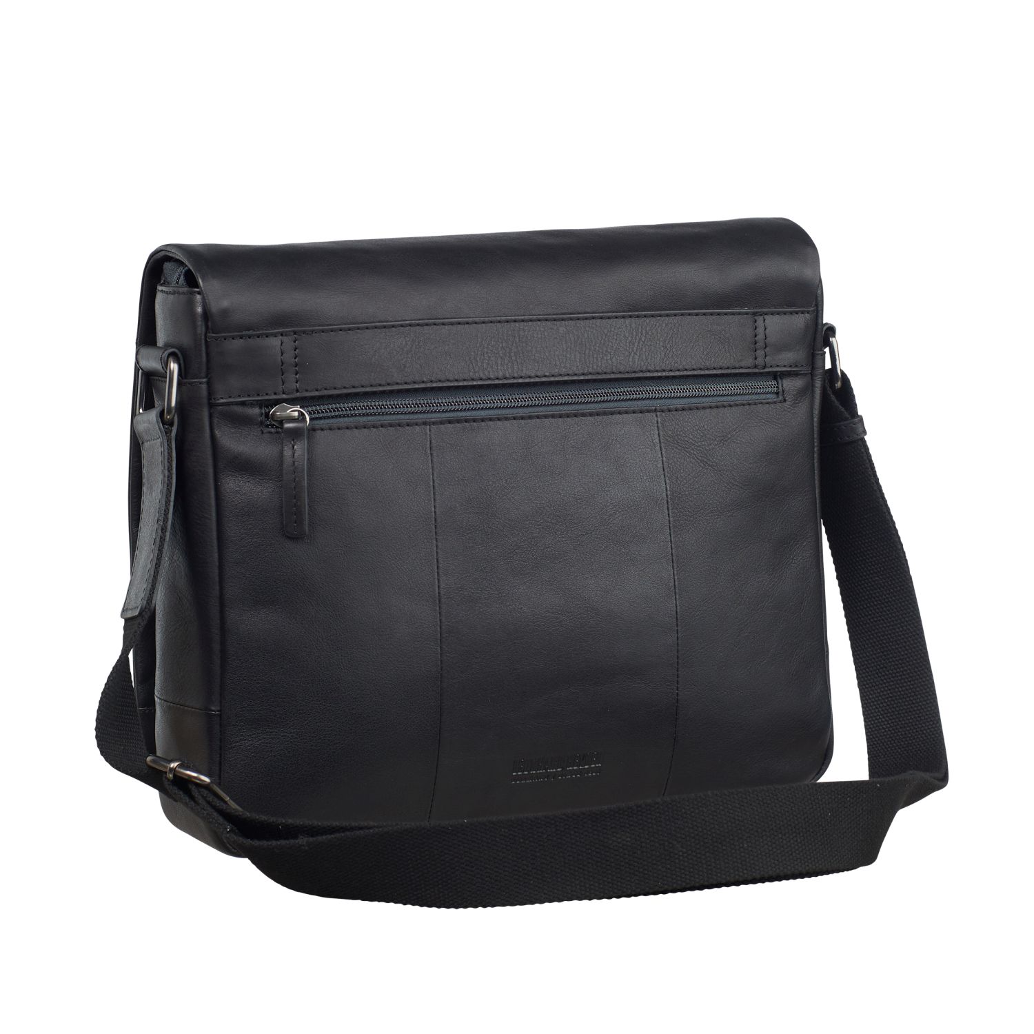 Leonhard Heyden Hamburg Leder-Umhängetasche M Schwarz Leonhard Heyden Hamburg Leder-Umhängetasche M Schwarz