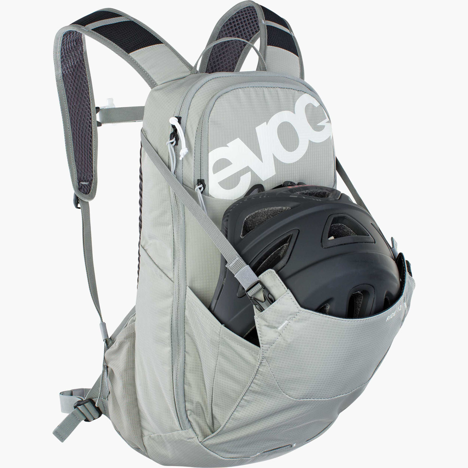 evoc RIDE 12 Bike-Backpack Stone evoc RIDE 12 Bike-Backpack Stone
