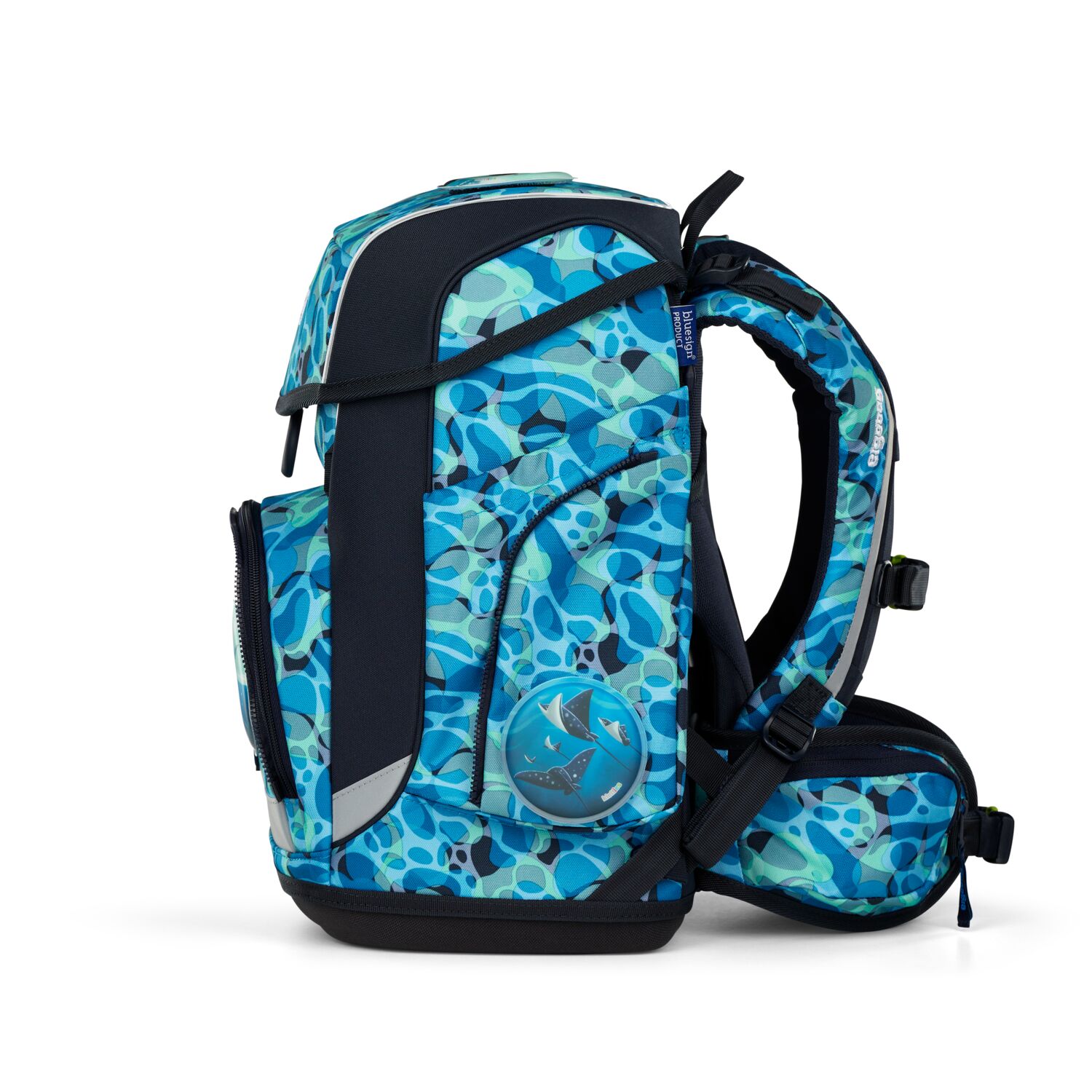 ergobag cubo ECO HERO 5-teiliges Schulrucksack-Set 2025 AbtauchBär