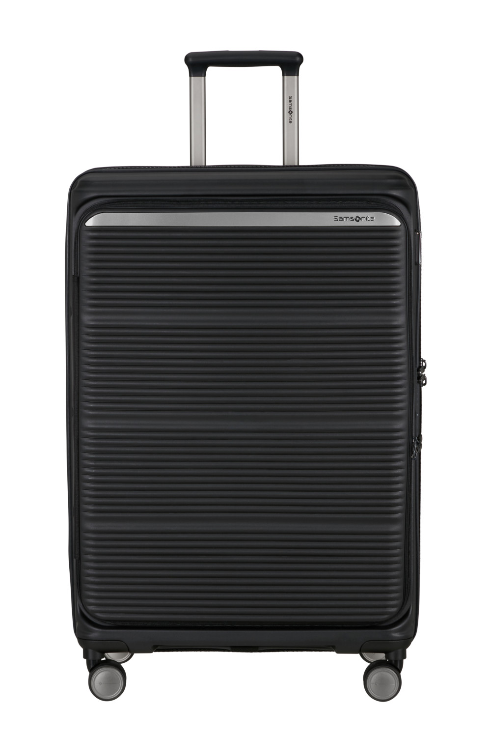 Samsonite Paralux Trolley mit 4 Rollen, erweiterbar black