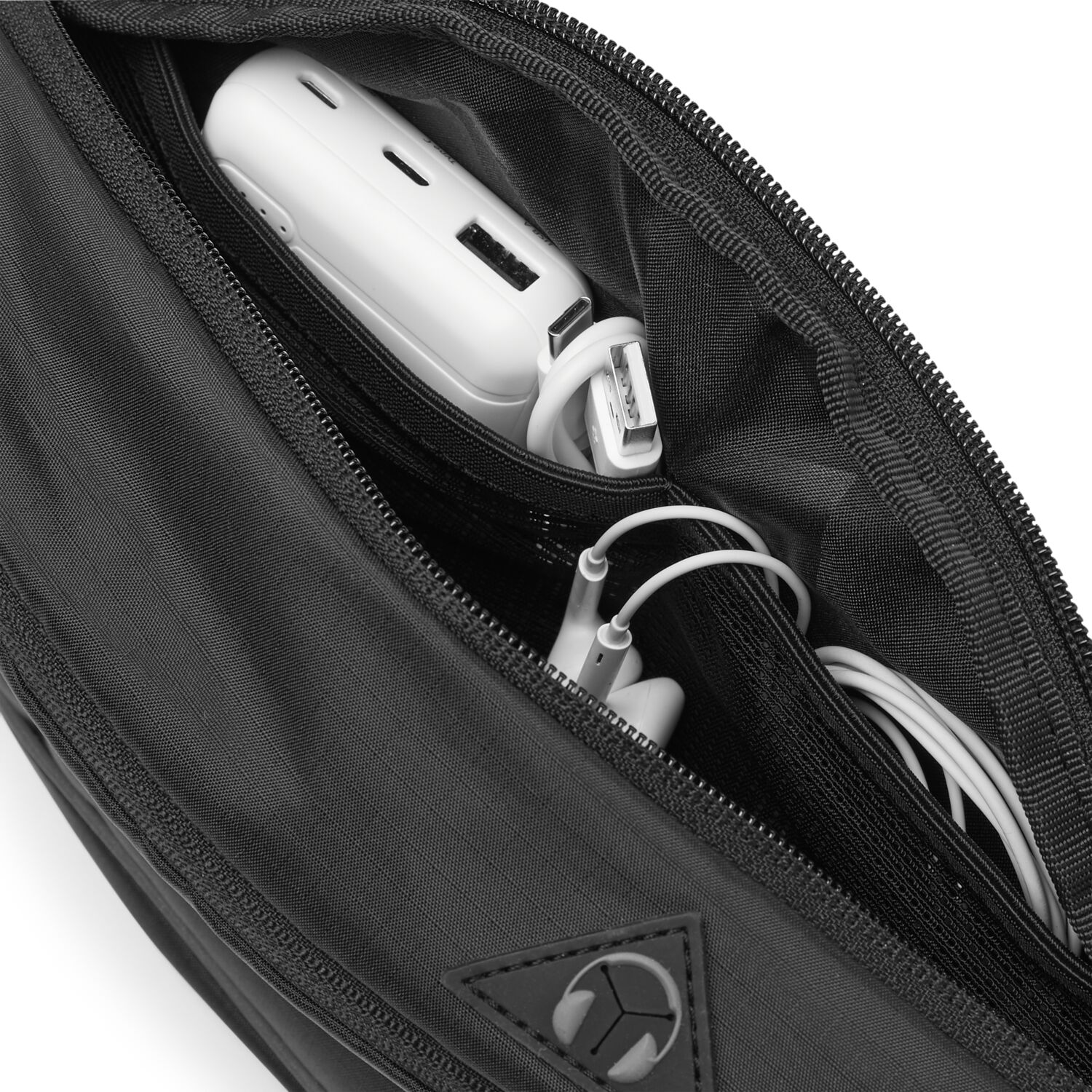 satch Freizeit Cross Hip Bag Ripstop Black