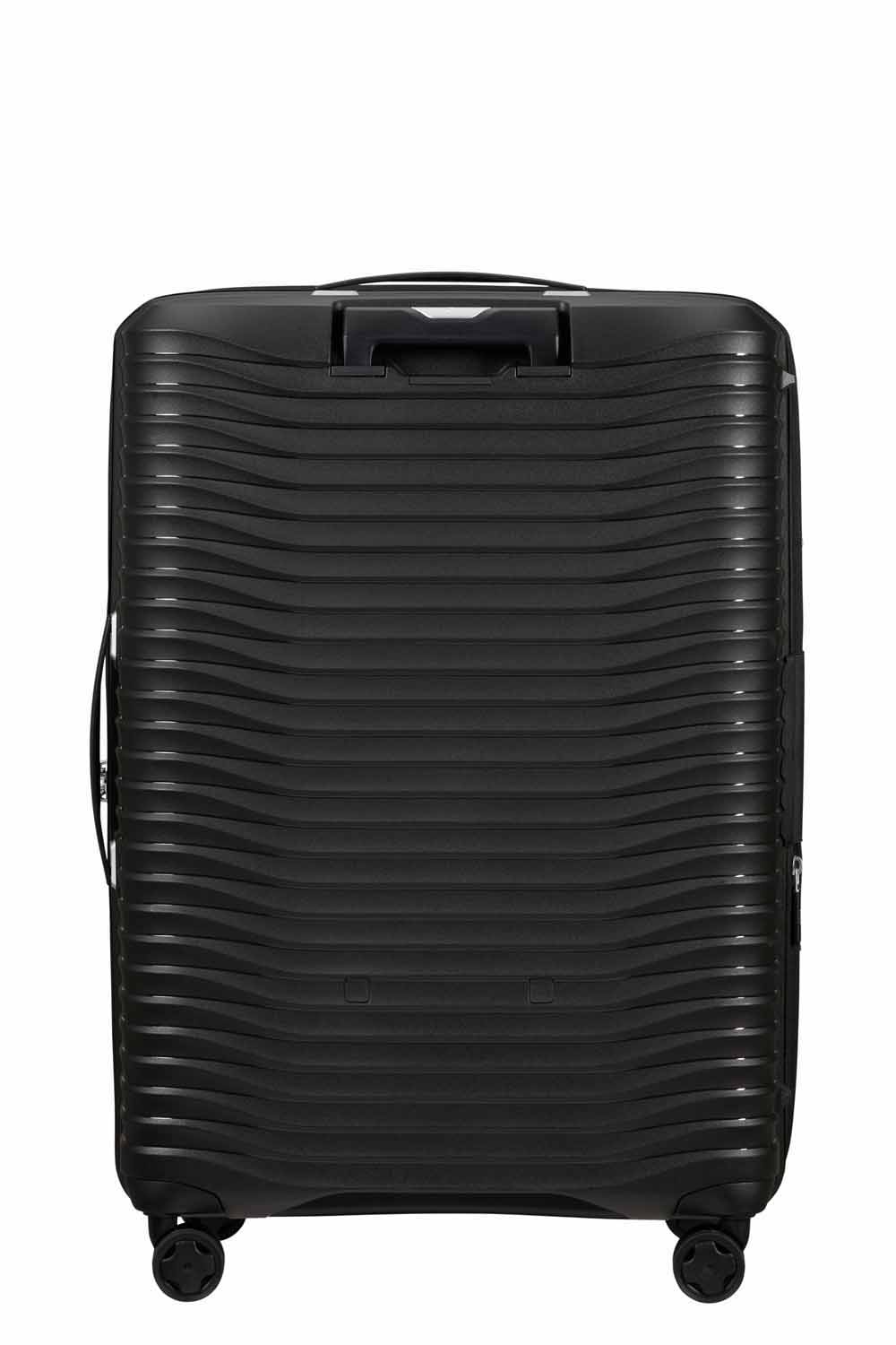 Samsonite Upscape Trolley mit 4 Rollen erweiterbar 75cm + GRATIS HOTELGUTSCHEIN Schwarz