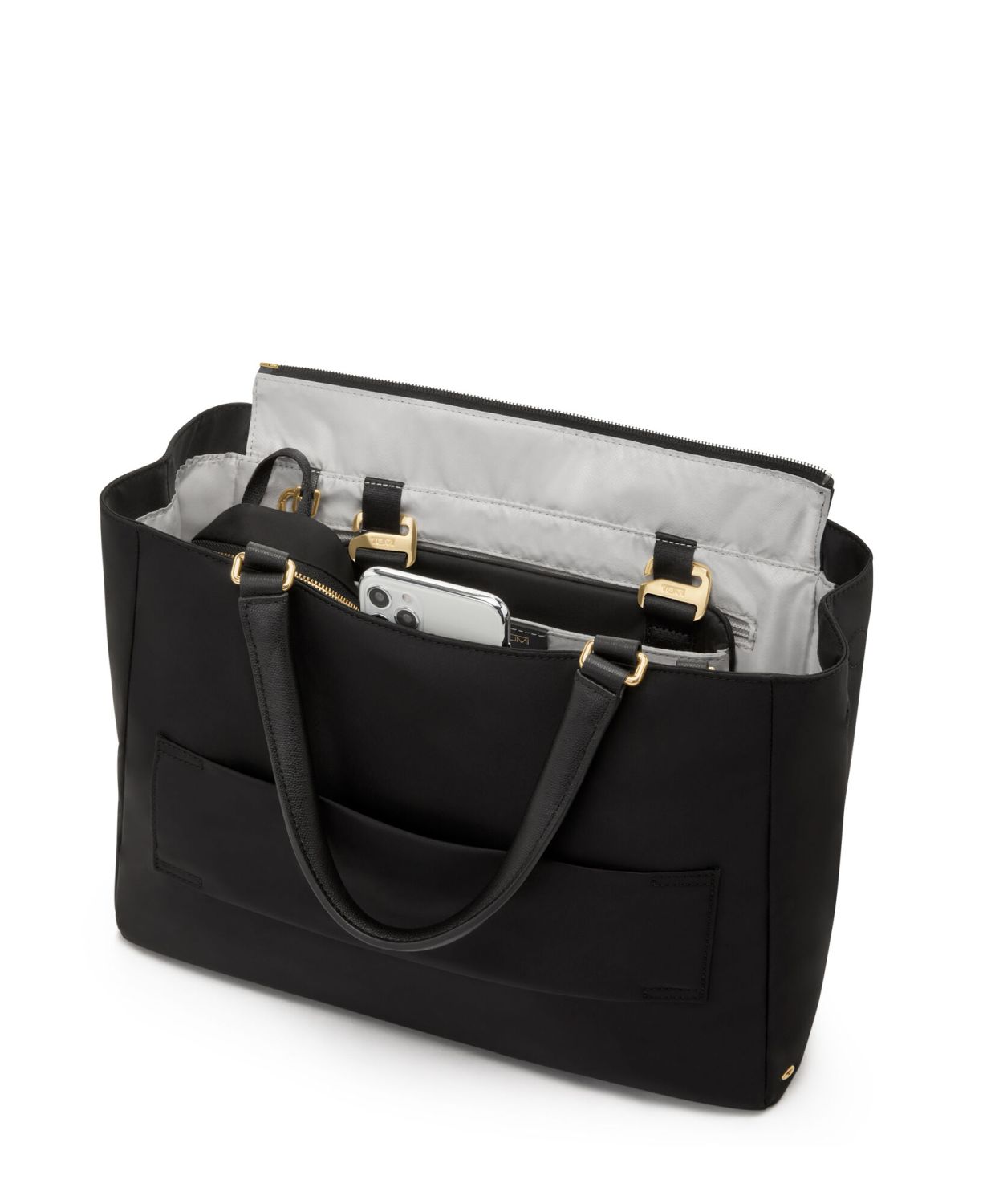 Tumi Voyageur Valetta Tragetasche (medium) Schwarz/Gold
