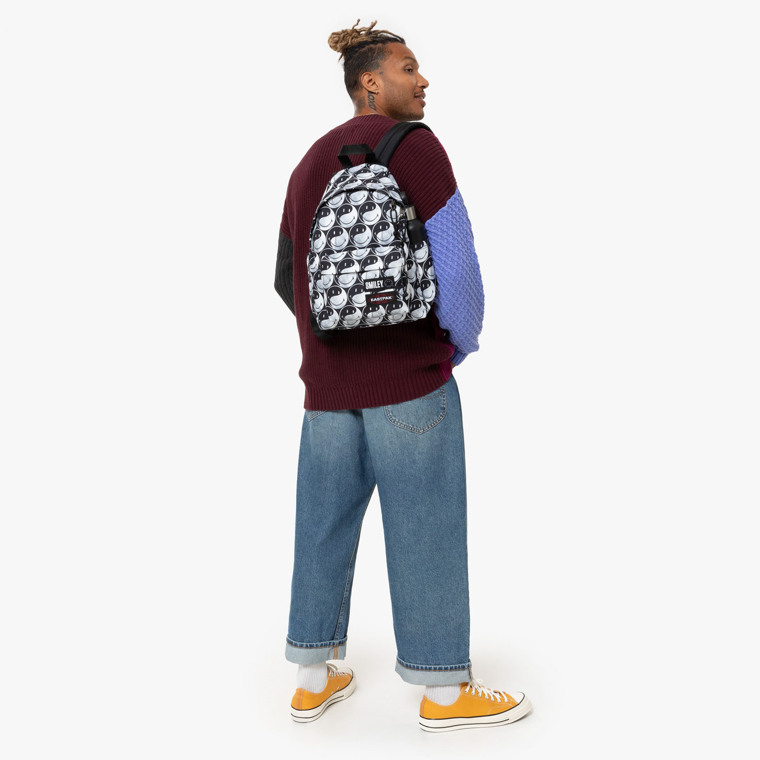 Eastpak DAY PAK'R S Rucksack Smiley YY Black