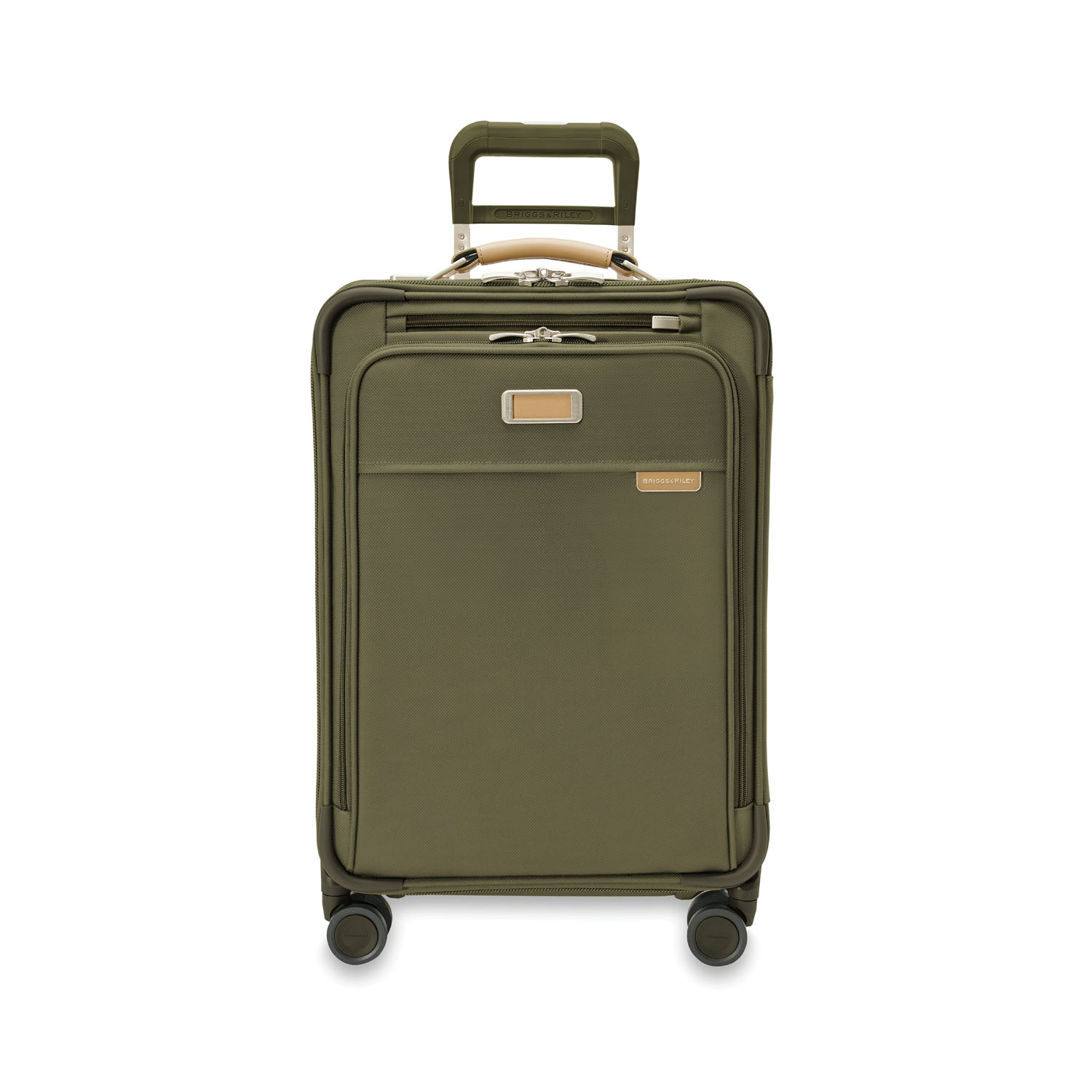 Briggs & Riley Baseline Essential 22" Carry-On Expandable Spinner Olive Briggs & Riley Baseline Essential 22" Carry-On Expandable Spinner Olive