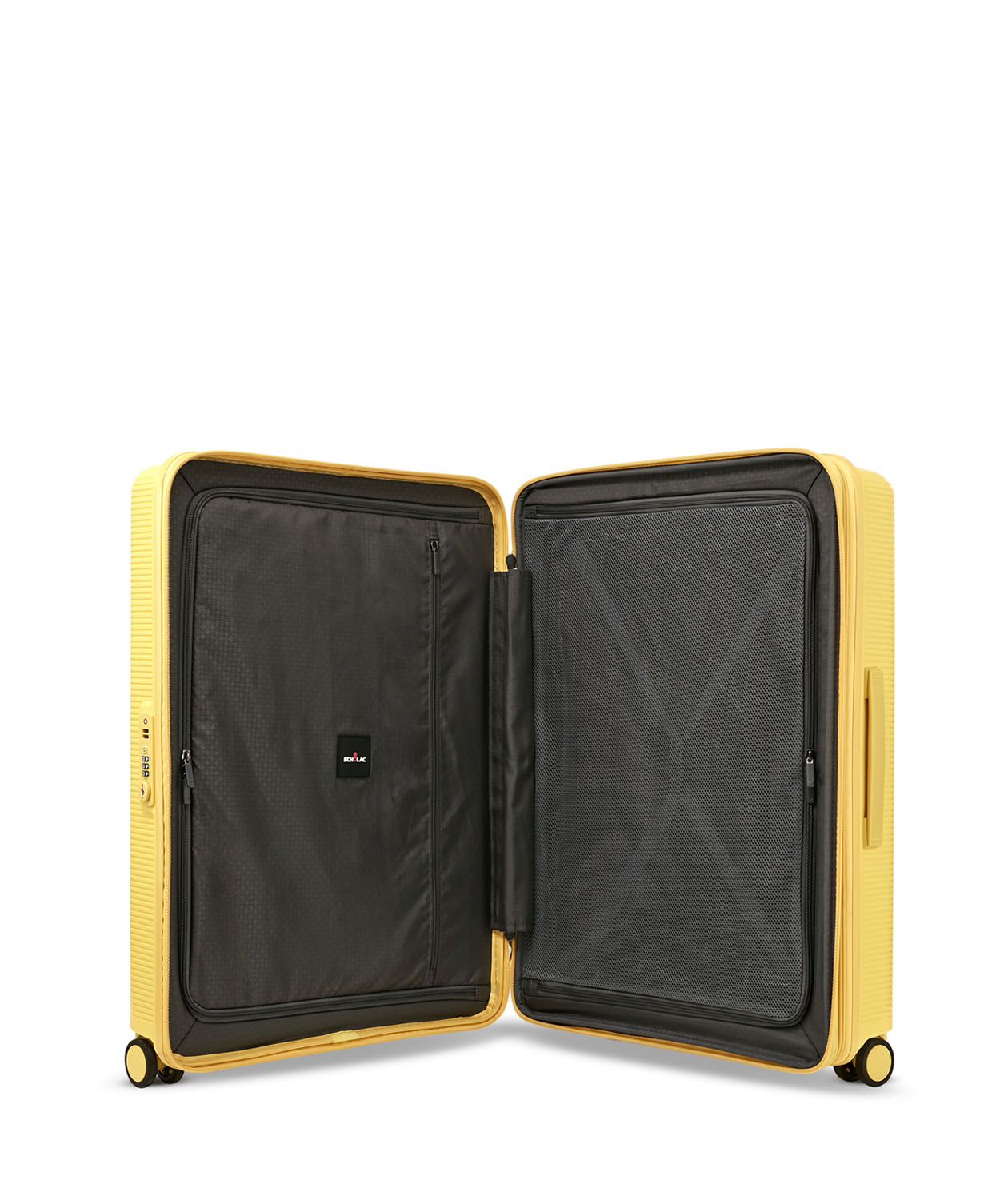 ECHOLAC Forza Koffer S 4-Rollen, erweiterbar Yellow