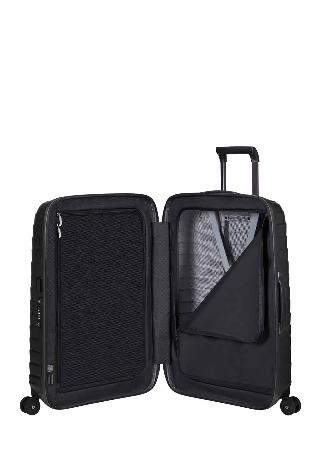 Samsonite Proxis Trolley mit 4 Rollen 69cm + GRATIS HOTELGUTSCHEIN Matt Graphite