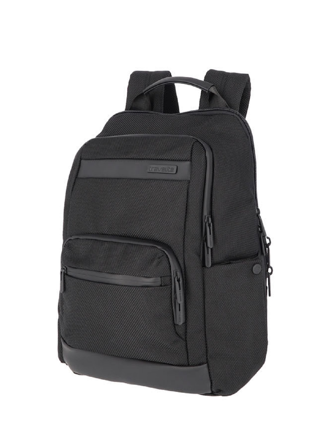 Travelite Meet Laptop-Rucksack für 15,6", erweiterbar Schwarz Travelite Meet Laptop-Rucksack für 15,6", erweiterbar Schwarz