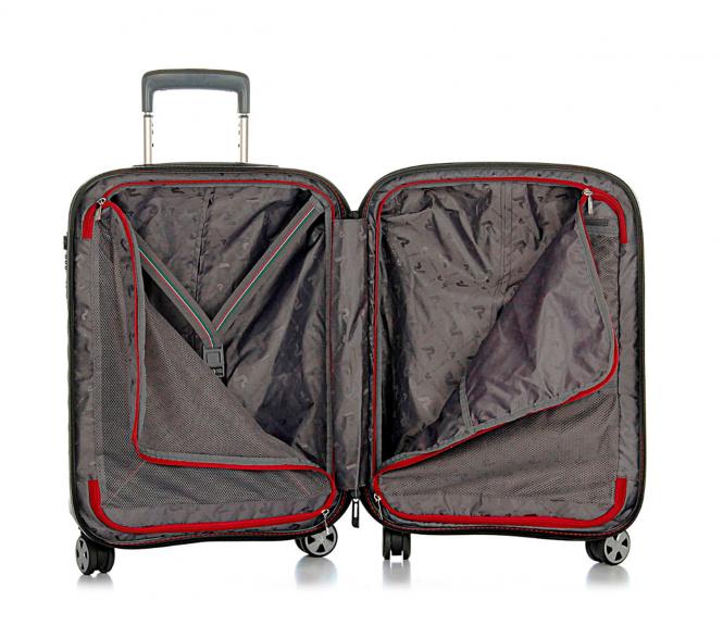 Roncato Double Premium Cabin Trolley 4R Antracite/Braun