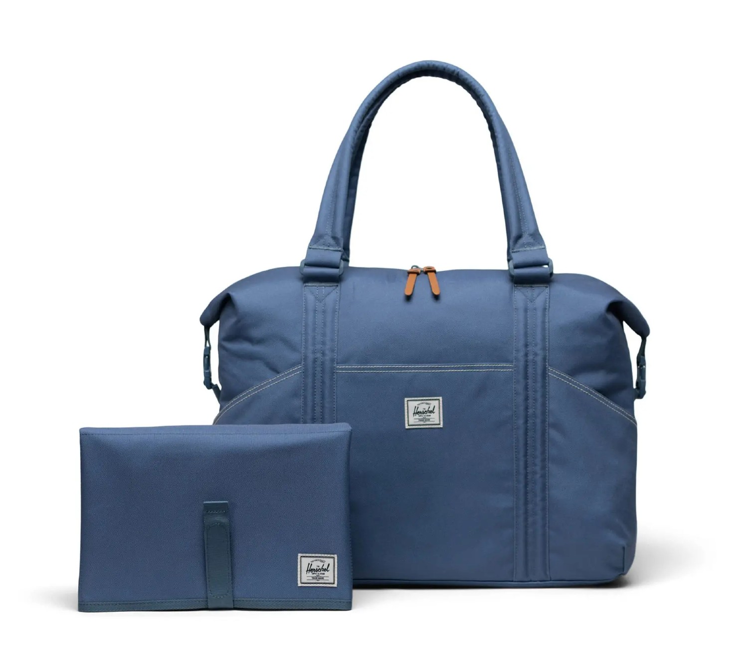Herschel Strand Duffle Wickeltasche 24L Blue Mirage/White Stitch Herschel Strand Duffle Wickeltasche 24L Blue Mirage/White Stitch