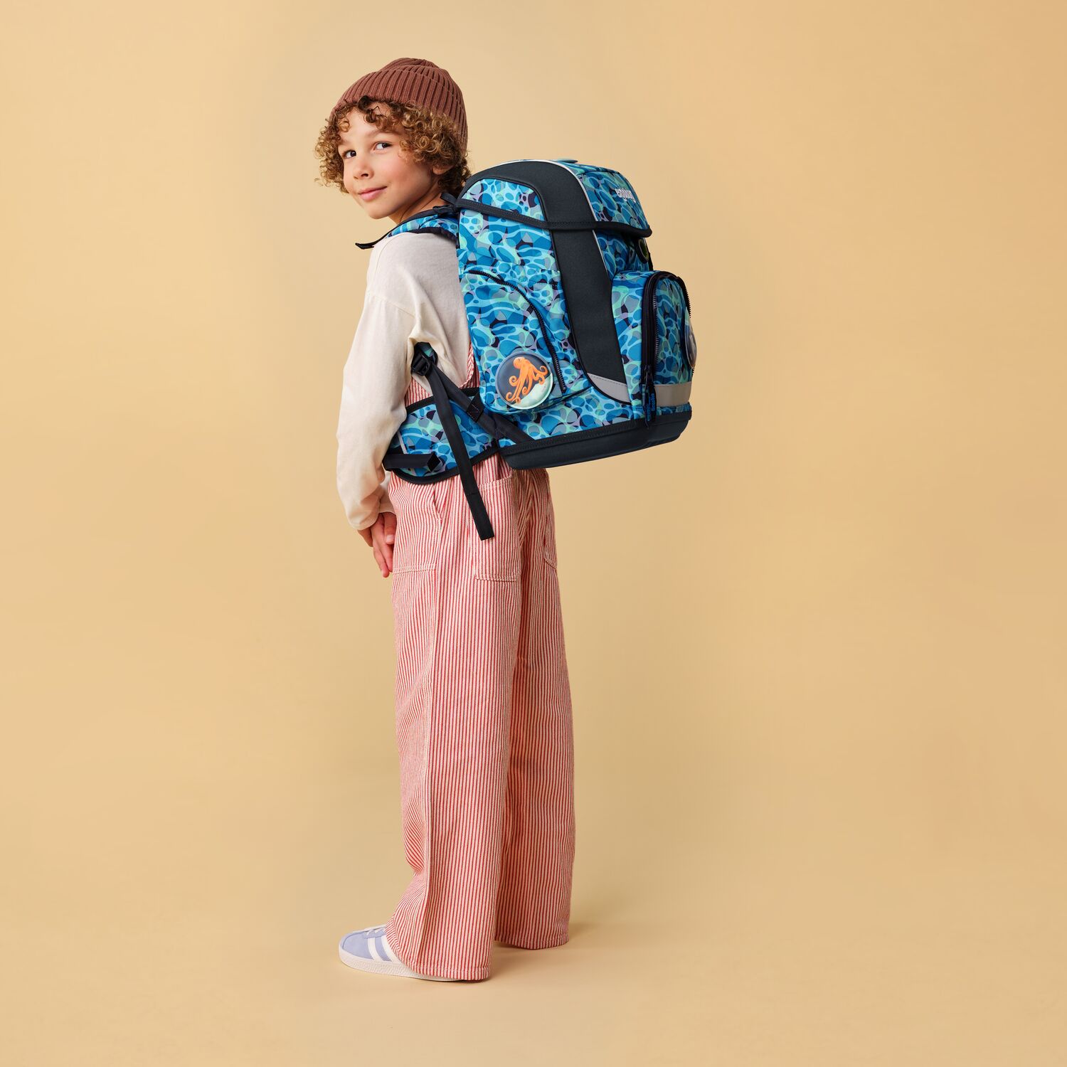 ergobag cubo ECO HERO 5-teiliges Schulrucksack-Set 2025 AbtauchBär