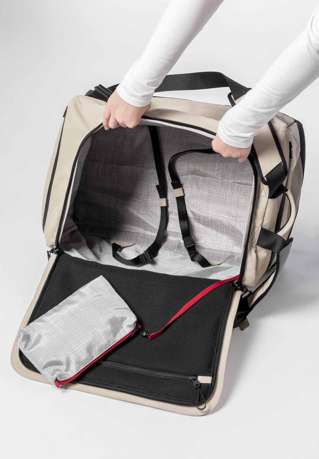 aunts & uncles Japan Nishi Kashiwa Reisetasche/Rucksack sand aunts & uncles Japan Nishi Kashiwa Reisetasche/Rucksack sand