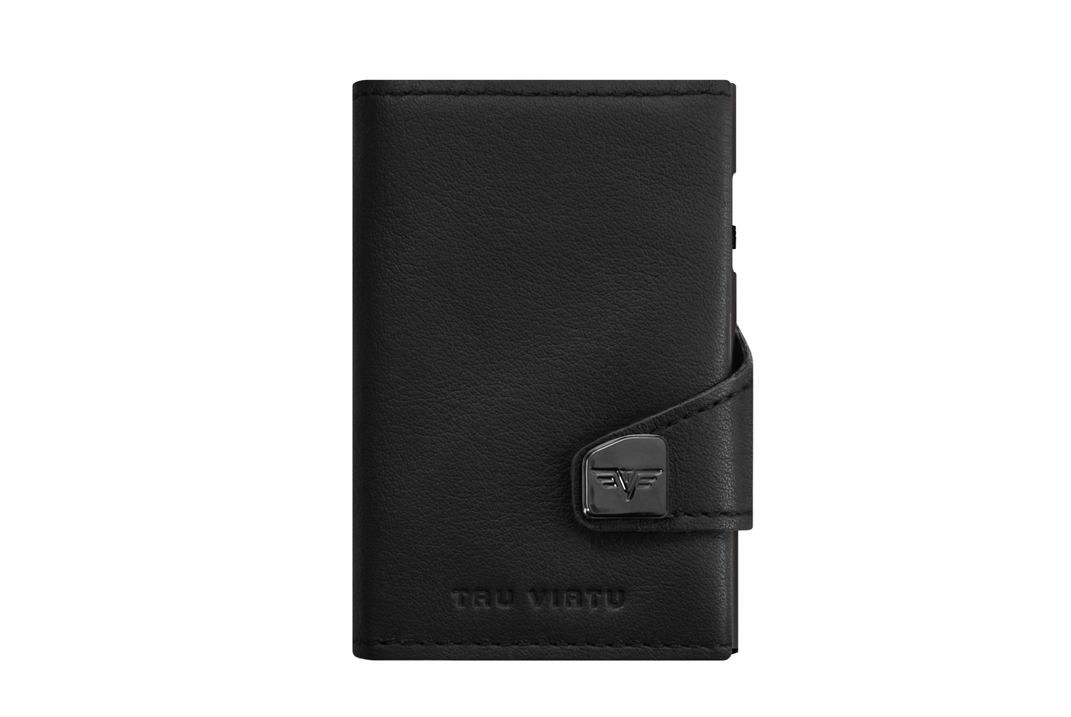 Tru Virtu Click & Slide Doublewallet Nappa Black/Black Tru Virtu Click & Slide Doublewallet Nappa Black/Black