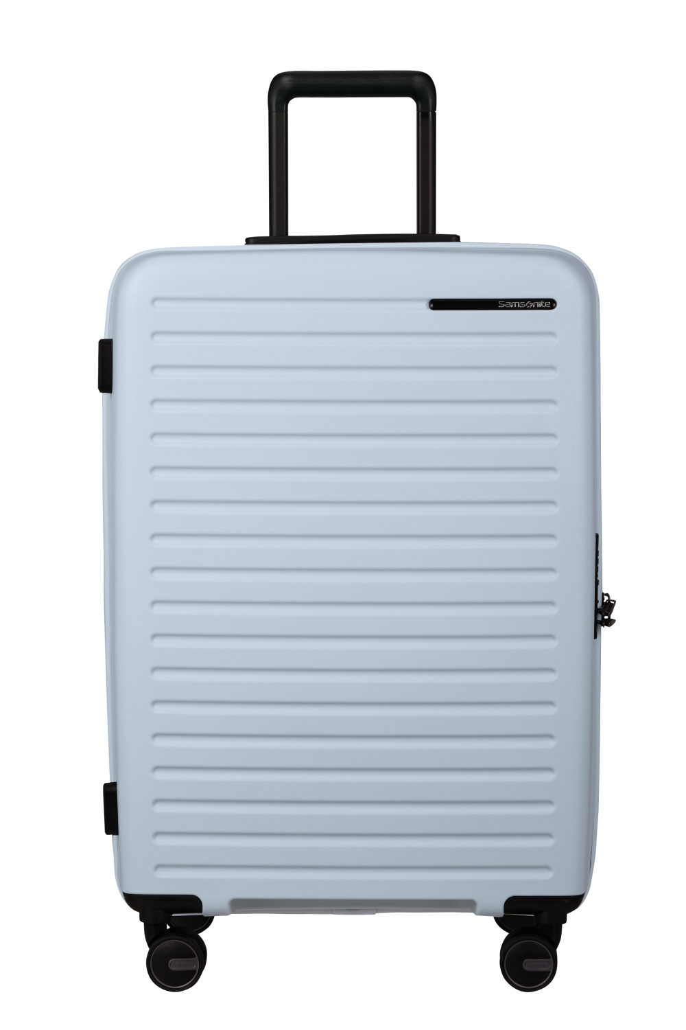 Samsonite Restackd Trolley mit 4 Rollen erweiterbar 68cm + GRATIS HOTELGUTSCHEIN Glacier