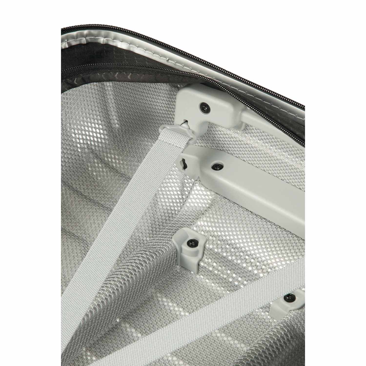 Samsonite Proxis Trolley mit 4 Rollen 69cm + GRATIS HOTELGUTSCHEIN Silber Samsonite Proxis Trolley mit 4 Rollen 69cm + GRATIS HOTELGUTSCHEIN Silber