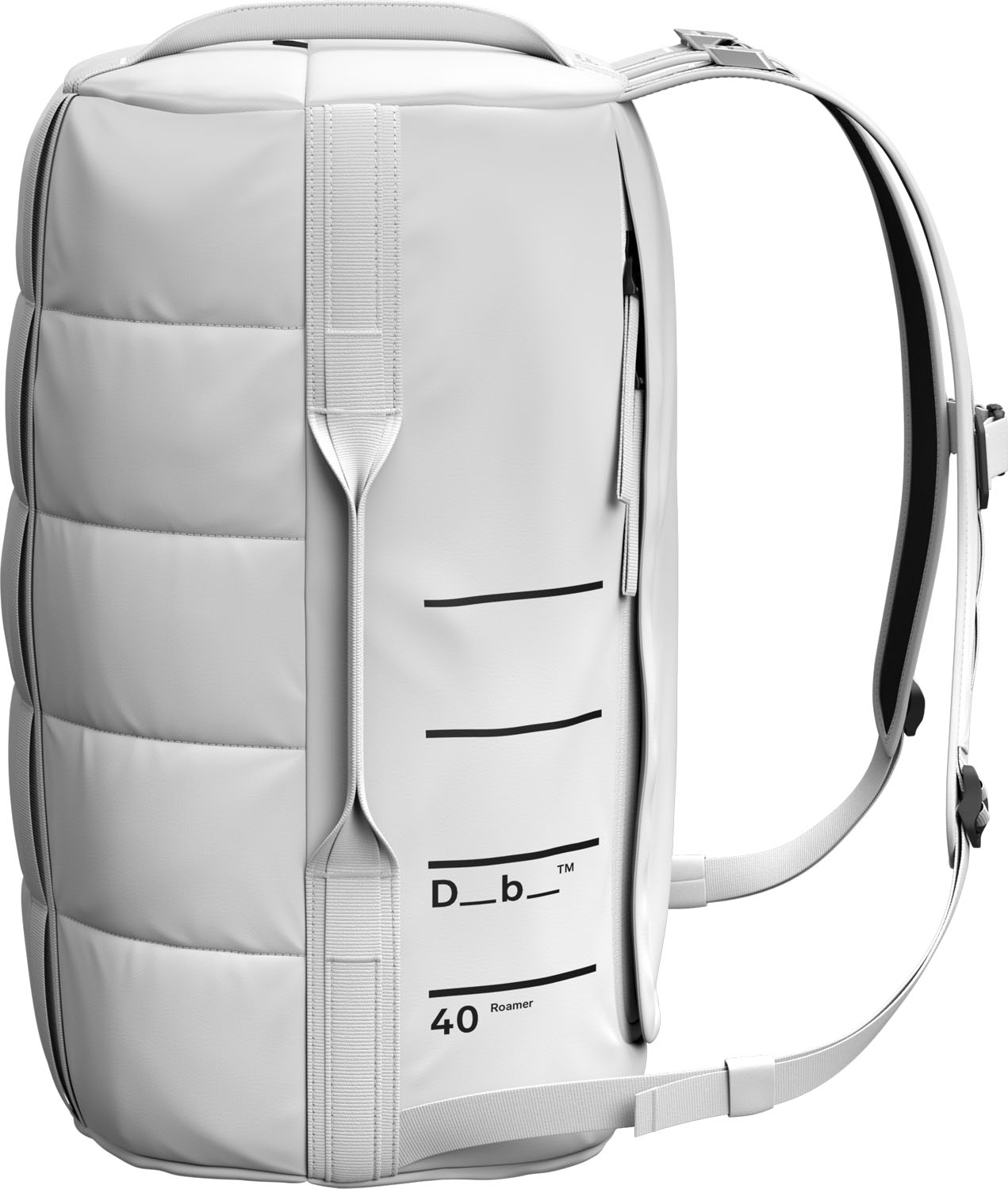 D_b_ Roamer Duffel / Backpack 40L White Out D_b_ Roamer Duffel / Backpack 40L White Out