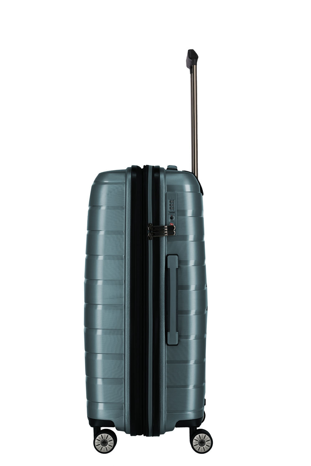 Travelite Air Base Trolley M 4-Rad erweiterbar Eisblau