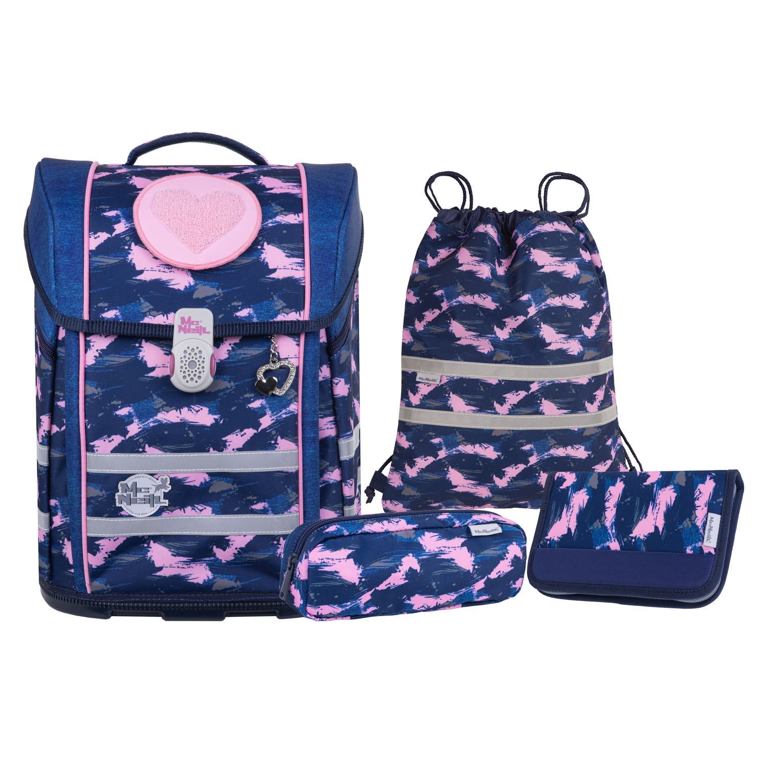 McNeill Perfecto Kollektion 2025 -Schulranzen-Set 5tlg., DENIM McNeill Perfecto Kollektion 2025 -Schulranzen-Set 5tlg., DENIM