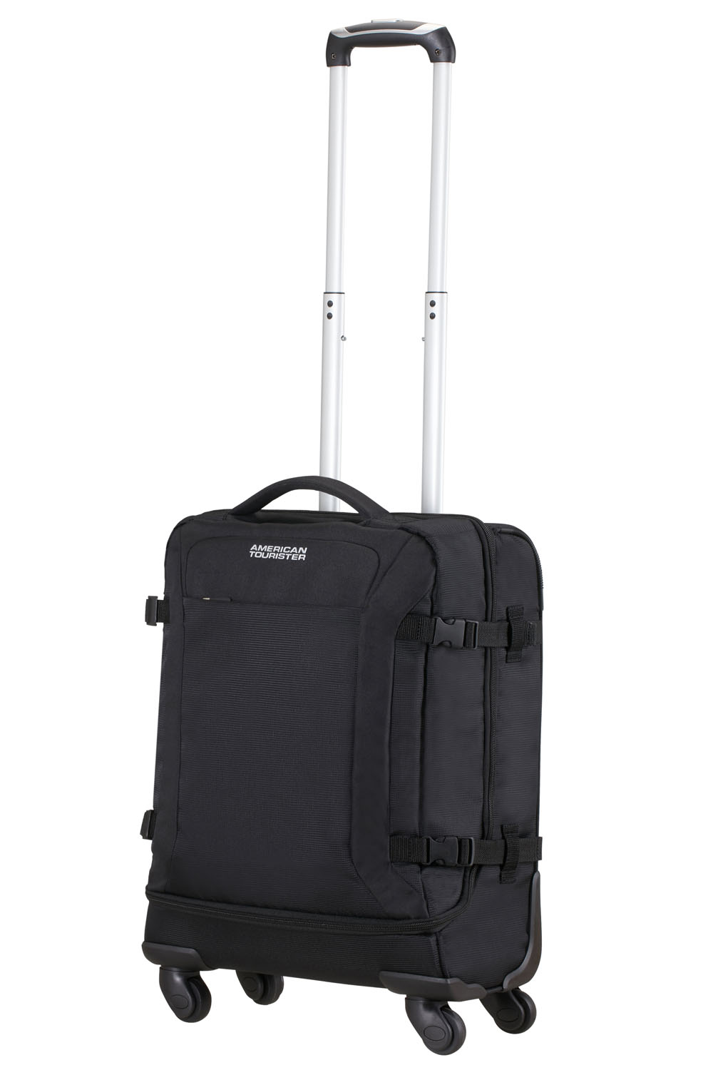 American Tourister Road Quest Trolley mit 4 Rollen 55cm Solid Black American Tourister Road Quest Trolley mit 4 Rollen 55cm Solid Black