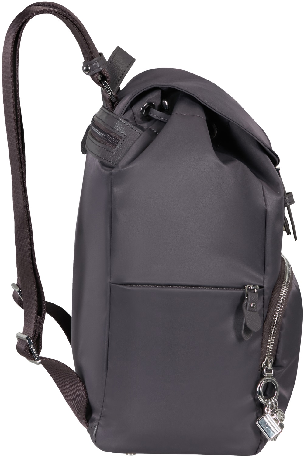 Samsonite Karissa 2.0 Rucksack mit Lasche Eco Dark Grey Samsonite Karissa 2.0 Rucksack mit Lasche Eco Dark Grey