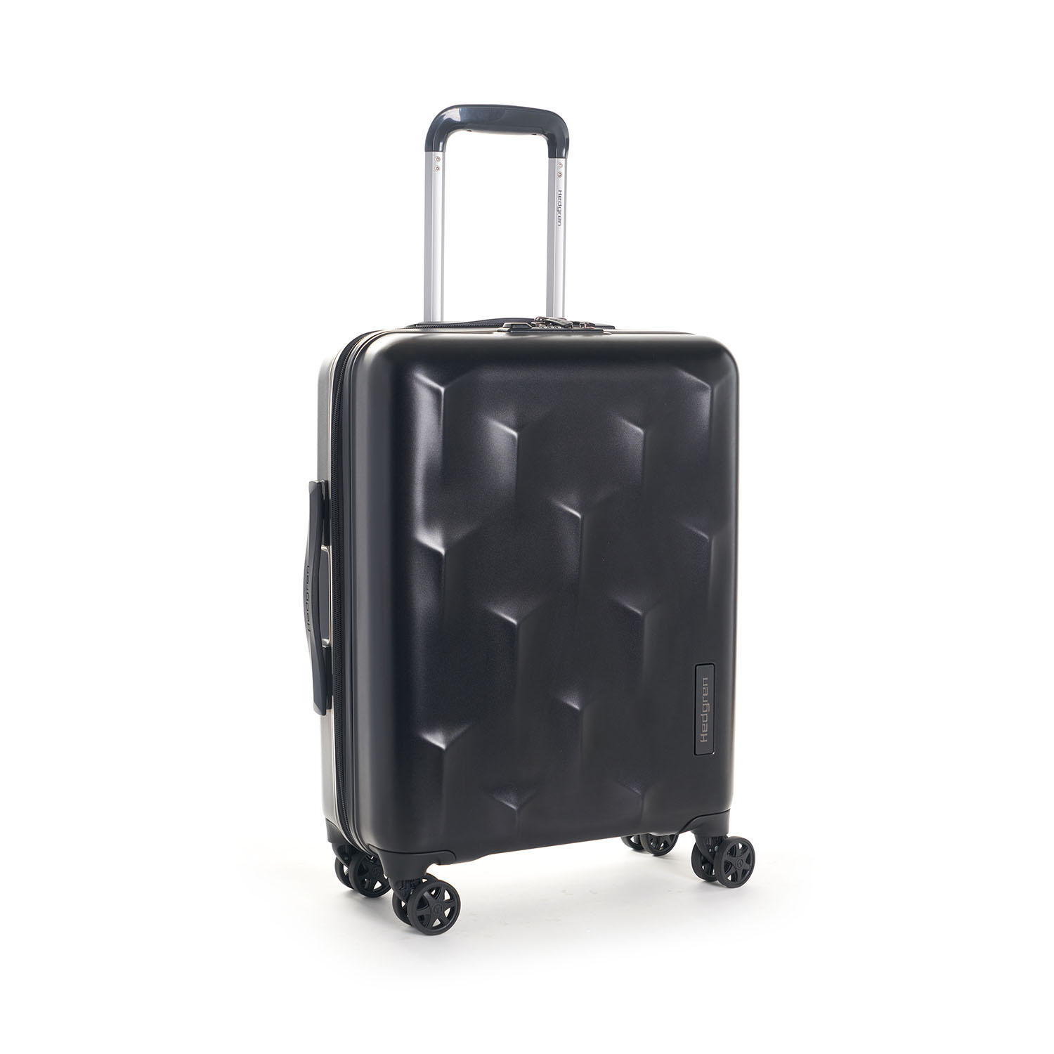 Hedgren Edge Carve XS Cabin Trolley, 4 Rollen, 55cm Black Hedgren Edge Carve XS Cabin Trolley, 4 Rollen, 55cm Black