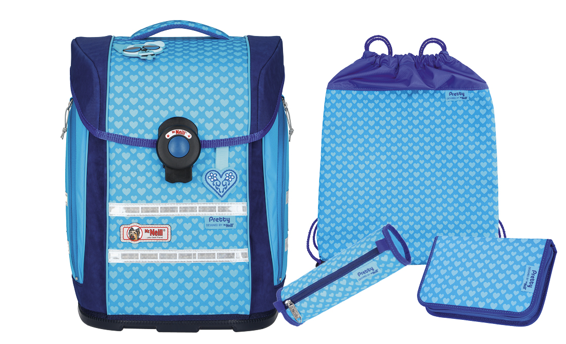 McNeill Ergo Primero Schulranzen-Set, 4-teilig Pretty McNeill Ergo Primero Schulranzen-Set, 4-teilig Pretty