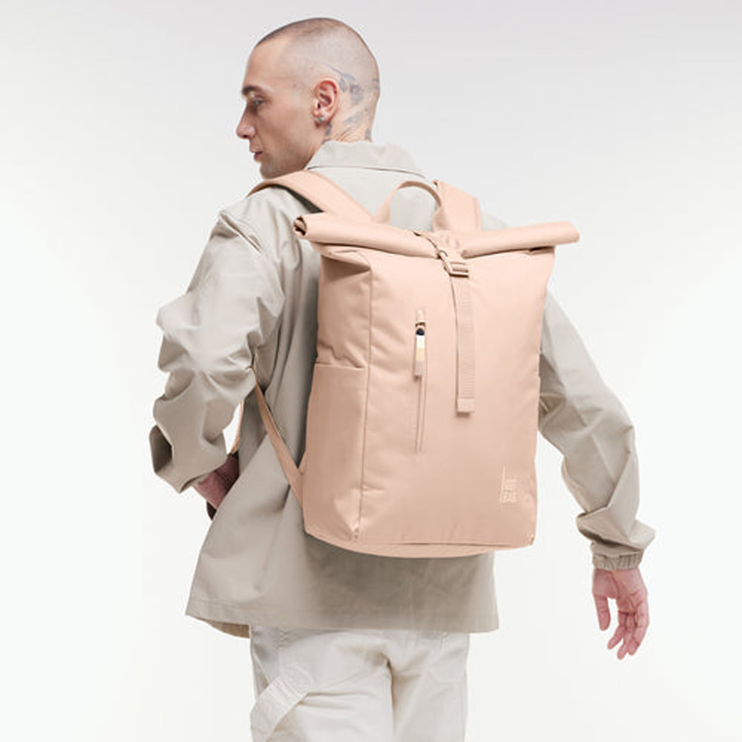 GOT BAG Rolltop Easy pearl monochrome GOT BAG Rolltop Easy pearl monochrome