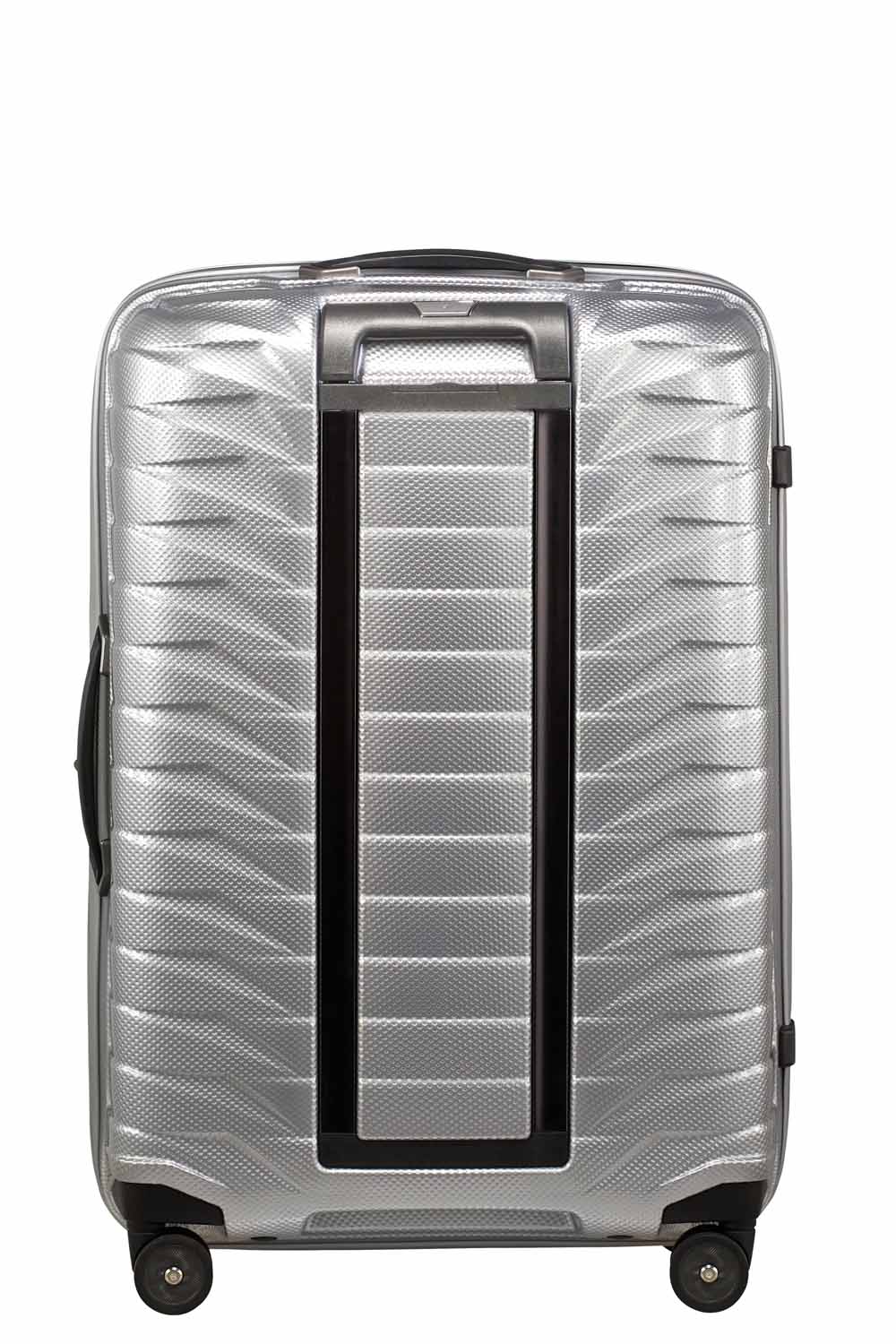 Samsonite Proxis Trolley mit 4 Rollen 69cm + GRATIS HOTELGUTSCHEIN Silber Samsonite Proxis Trolley mit 4 Rollen 69cm + GRATIS HOTELGUTSCHEIN Silber