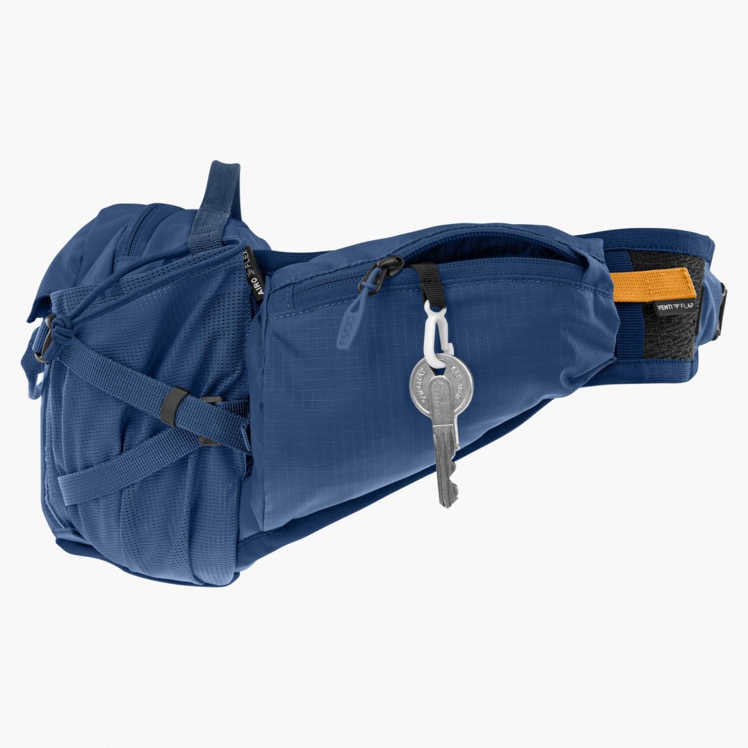 evoc HIP PACK PRO 3L + 1,5L Bladder Denim evoc HIP PACK PRO 3L + 1,5L Bladder Denim