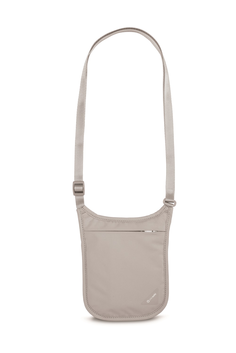 pacsafe Coversafe V75 RFID-blockierender Brustbeutel Neutral Grey pacsafe Coversafe V75 RFID-blockierender Brustbeutel Neutral Grey