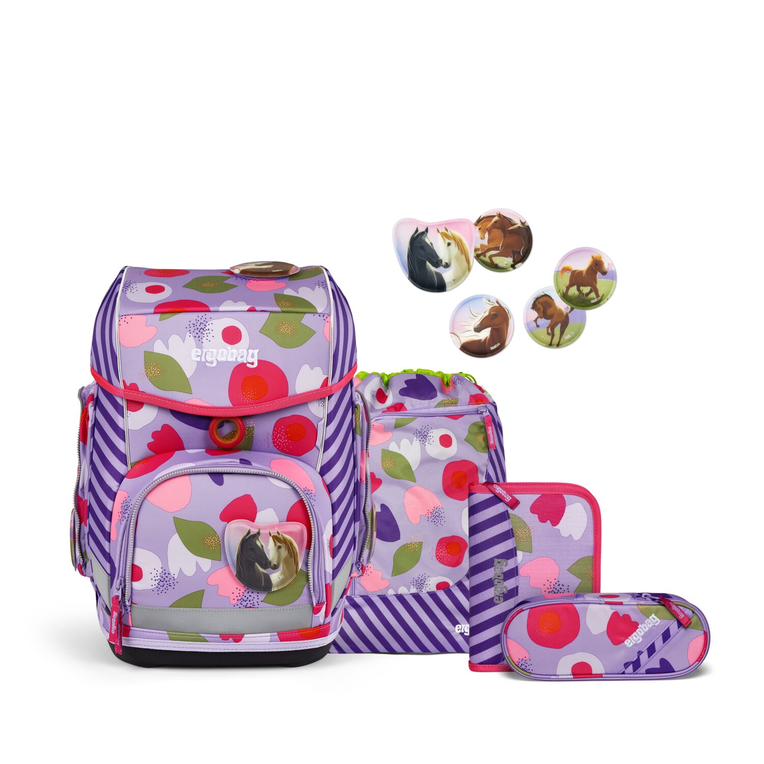ergobag cubo 5-teiliges Schulrucksack-Set 2024 ergobag cubo 5-teiliges Schulrucksack-Set 2024