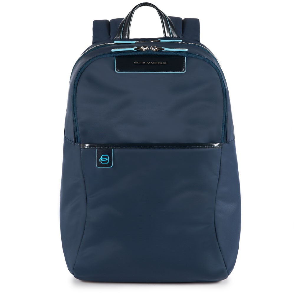 Piquadro Celion Rucksack mit herausnehmbarer PC-, iPad®Pro/iPad®mini-Hülle mit Orga-Fächern blau