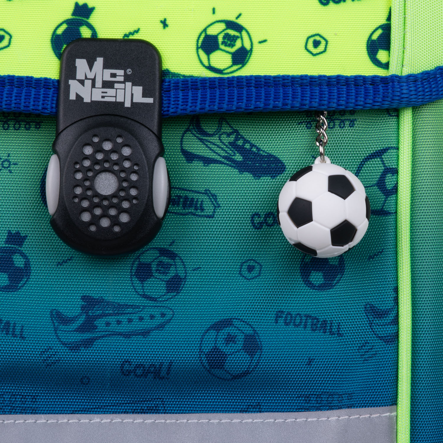 McNeill Perfecto Kollektion 2025 -Schulranzen-Set 5tlg., FOOTBALL 2T