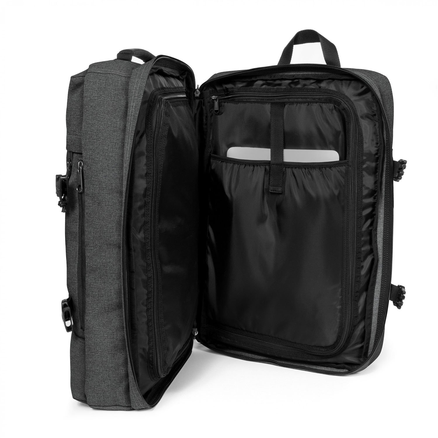 Eastpak Travelpack Reisetasche mit 17" Laptopfach Black Denim Eastpak Travelpack Reisetasche mit 17" Laptopfach Black Denim