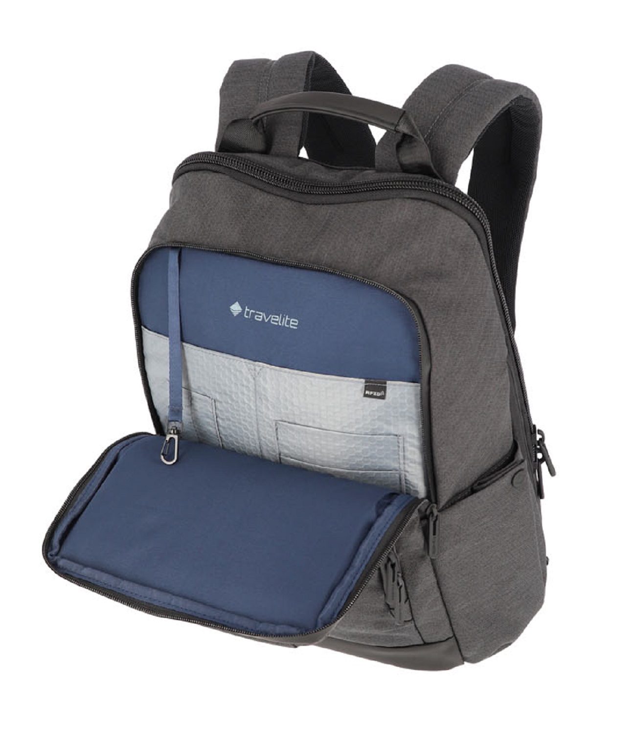 Travelite Meet Laptop-Rucksack für 15,6", erweiterbar Anthrazit Travelite Meet Laptop-Rucksack für 15,6", erweiterbar Anthrazit