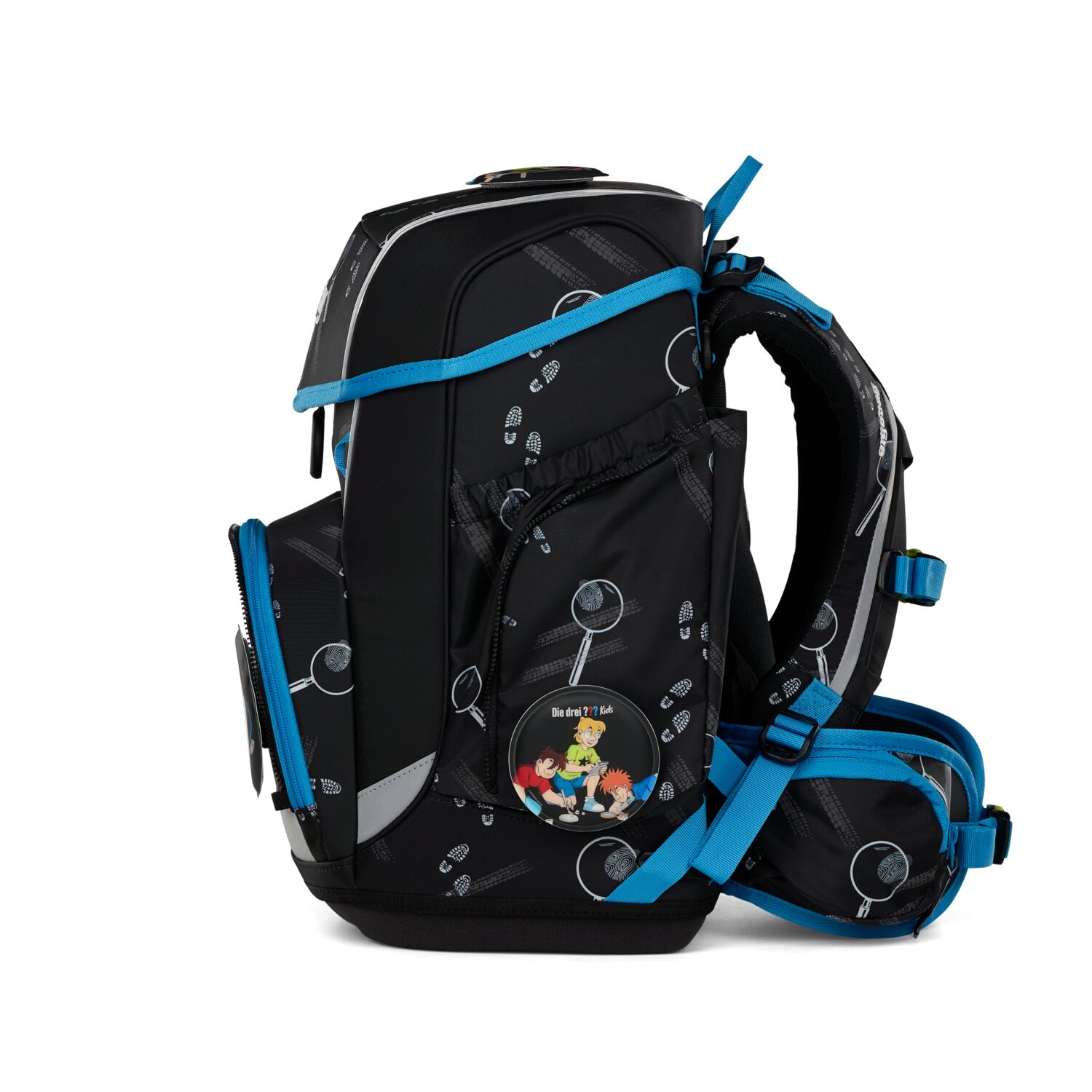 ergobag cubo Die drei Fragezeichen Edition Schulrucksack-Set, 5-tlg. 2025 Bärdektiv ergobag cubo Die drei Fragezeichen Edition Schulrucksack-Set, 5-tlg. 2025 Bärdektiv