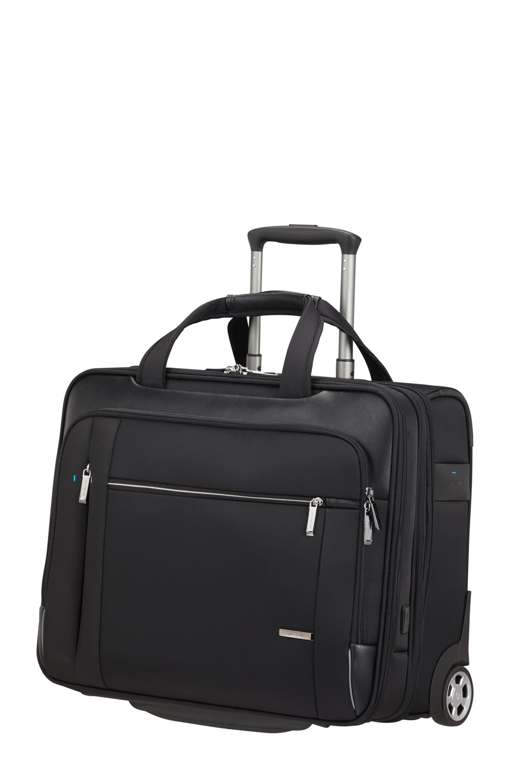 Samsonite Spectrolite 3.0 Laptoptasche mit Rollen 17.3", erweiterbar + GRATIS HOTELGUTSCHEIN Black