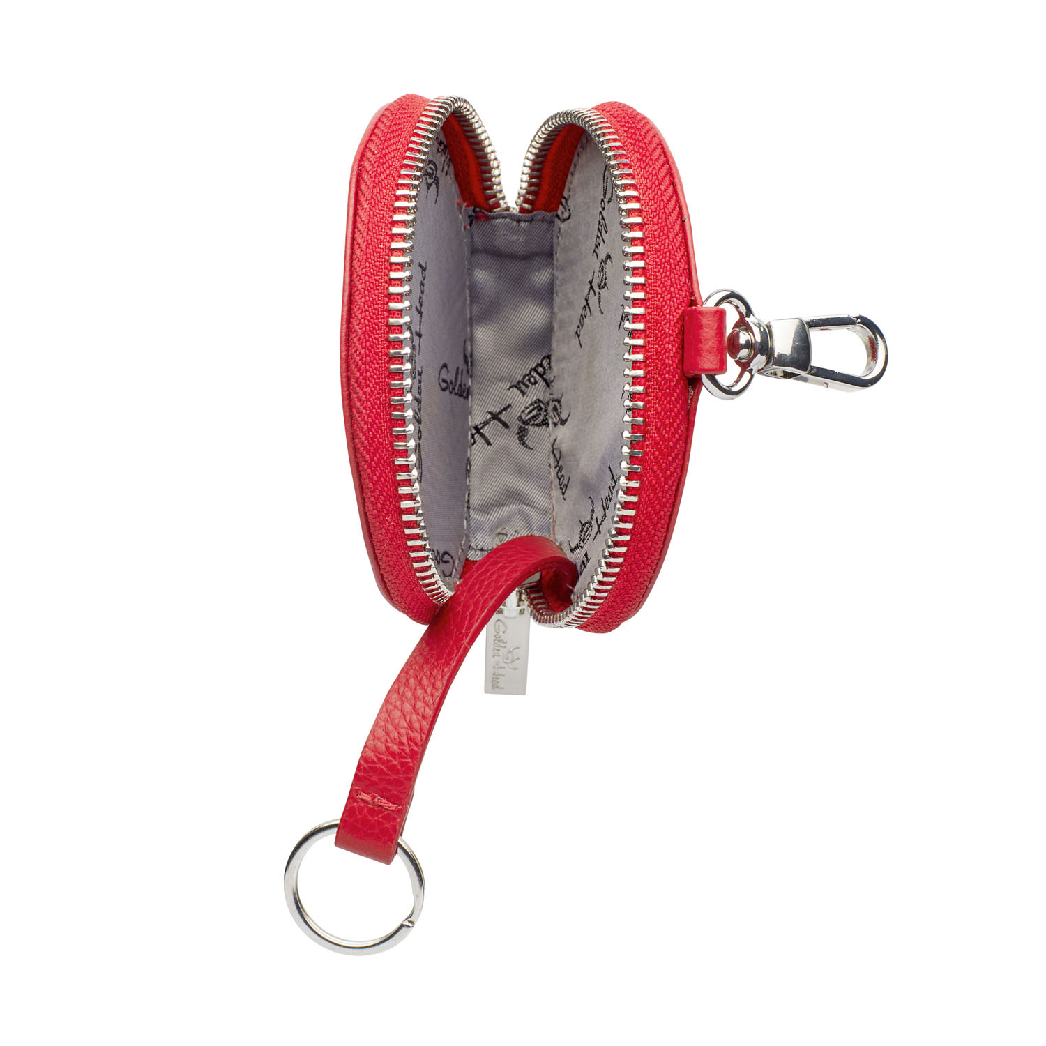 Golden Head Palma RV-Schlüsseletui rund rot