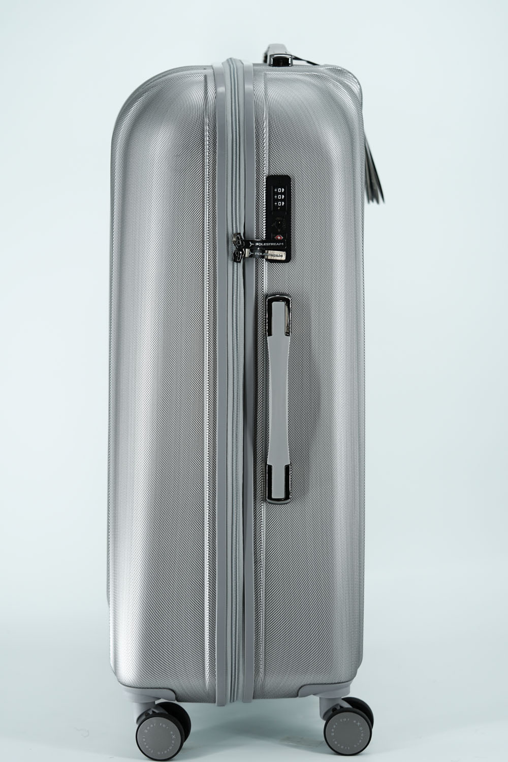 Polestream Moonrock Trolley M, 4-Rollen, erweiterbar Silver brushed