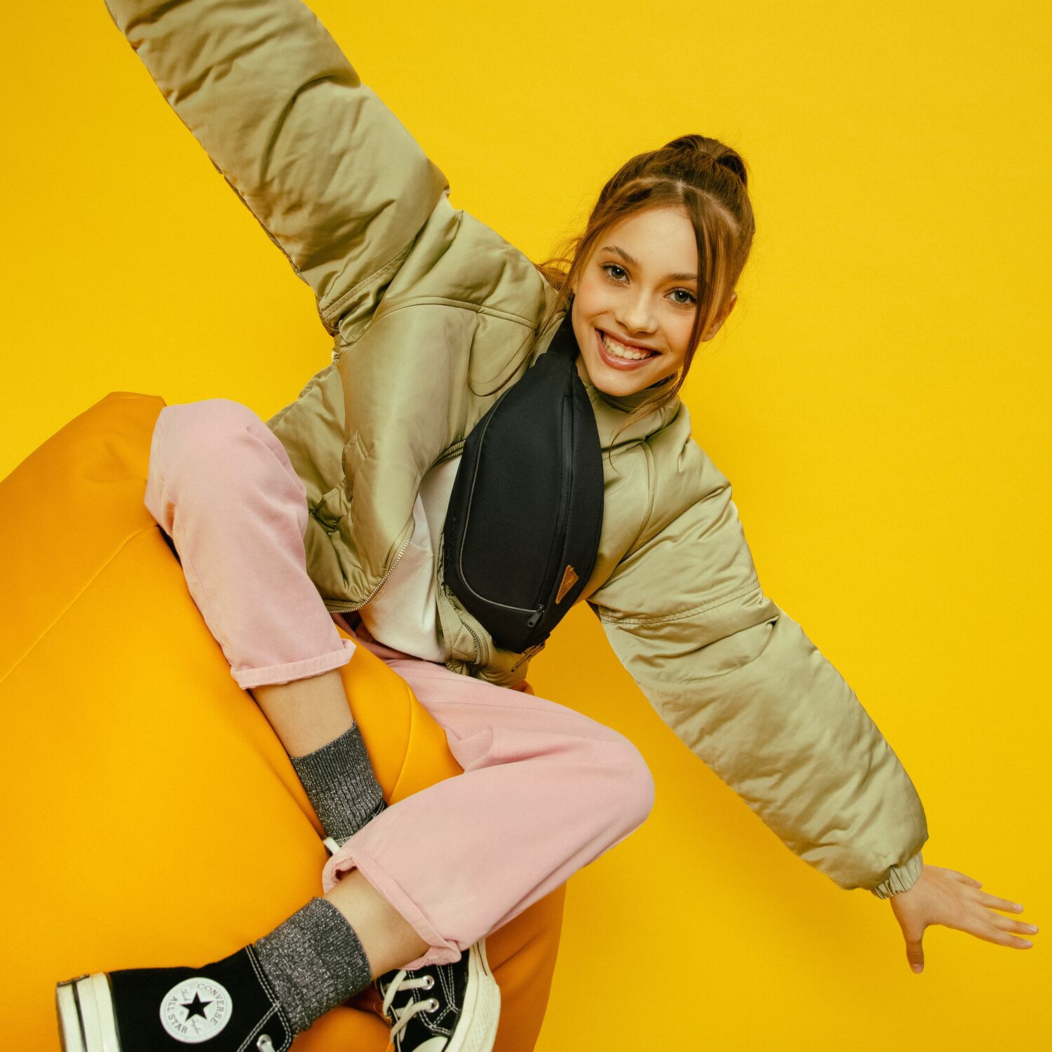 satch Freizeit CROSS Hip Bag Pure Grey