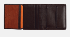 Golden Head Capri Kombischeintasche RFID Protect dunkelbraun