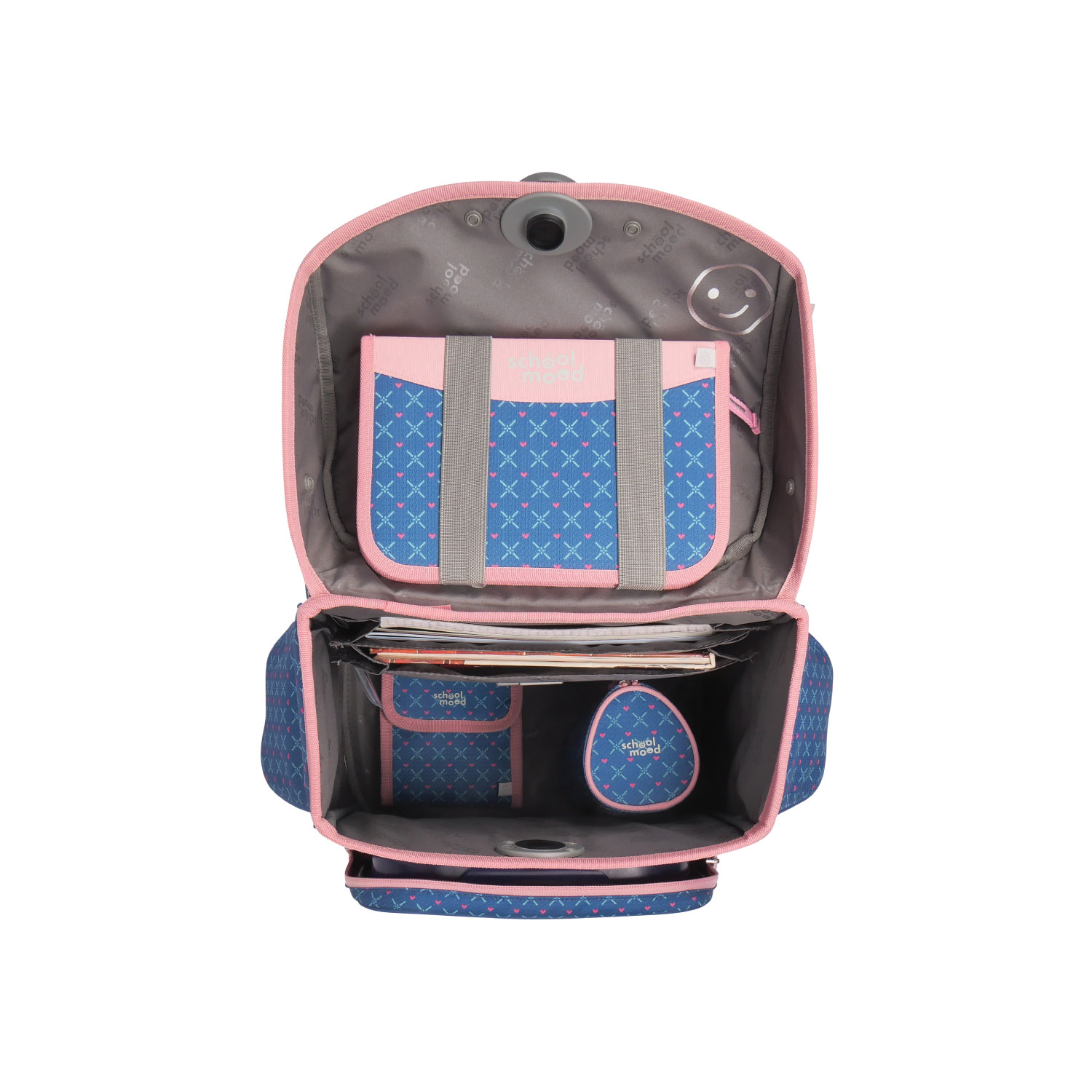 School-Mood Timeless Schulranzenset 7-teilige Mila (Pferd) School-Mood Timeless Schulranzenset 7-teilige Mila (Pferd)