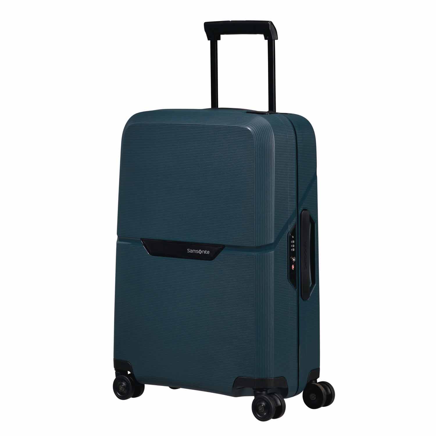 Samsonite Magnum ECO Trolley mit 4 Rollen 55cm Midnight Blue Samsonite Magnum ECO Trolley mit 4 Rollen 55cm Midnight Blue