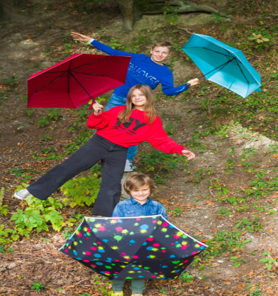 Knirps Rookie Manual reflective bubble bust