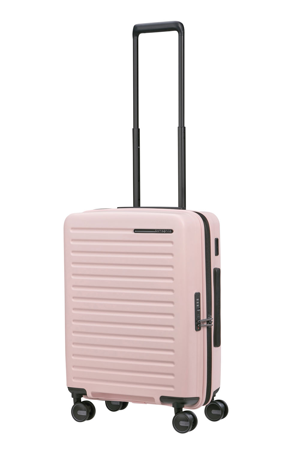 Samsonite Restackd Trolley mit 4 Rollen erweiterbar 55cm + GRATIS HOTELGUTSCHEIN Rose Samsonite Restackd Trolley mit 4 Rollen erweiterbar 55cm + GRATIS HOTELGUTSCHEIN Rose