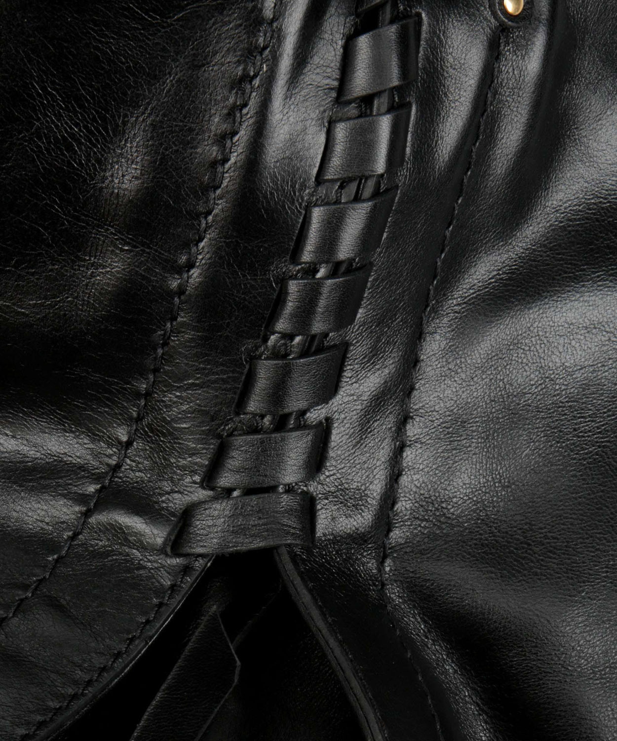 The Bridge Vallombrosa Beuteltasche Schwarz/Gold The Bridge Vallombrosa Beuteltasche Schwarz/Gold