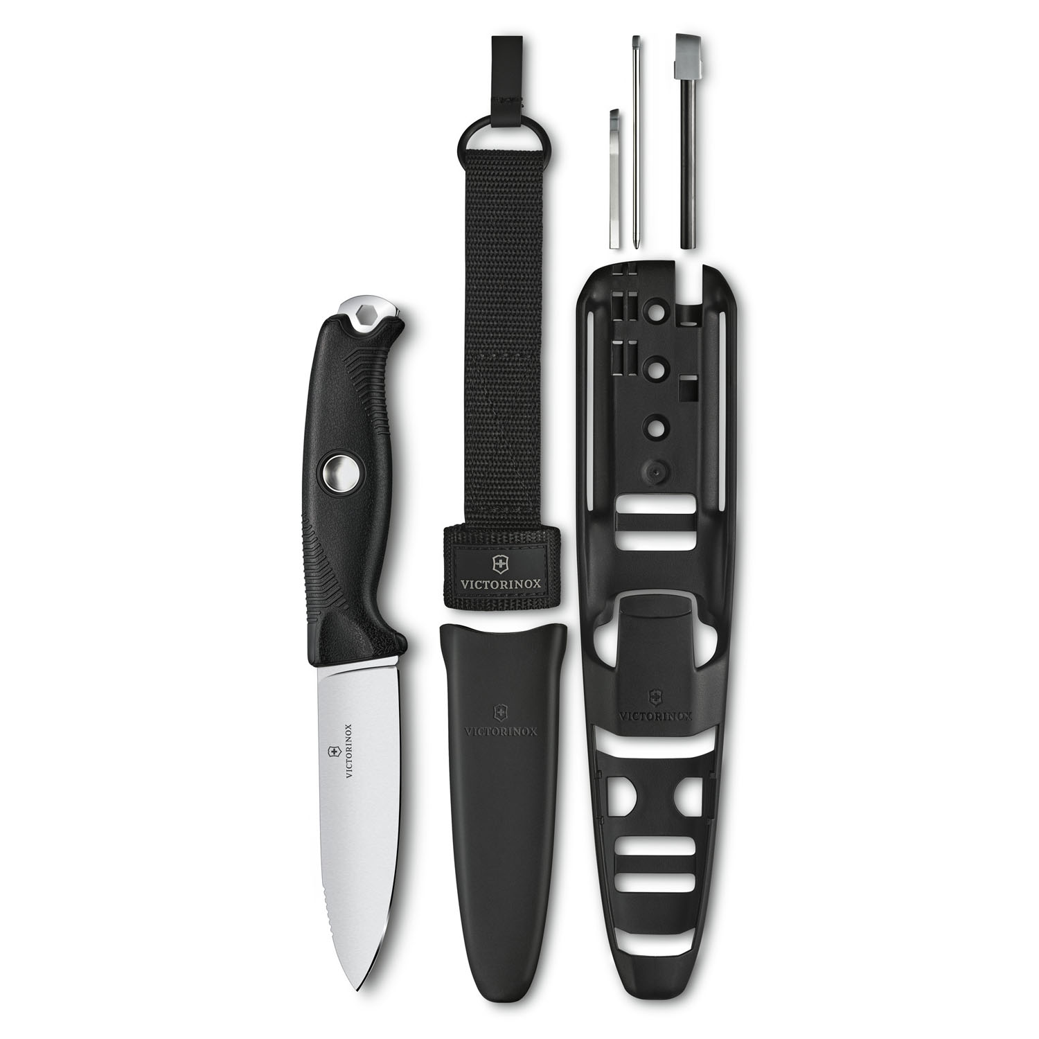 Victorinox Venture Pro Messer mit feststehender Klinge Black