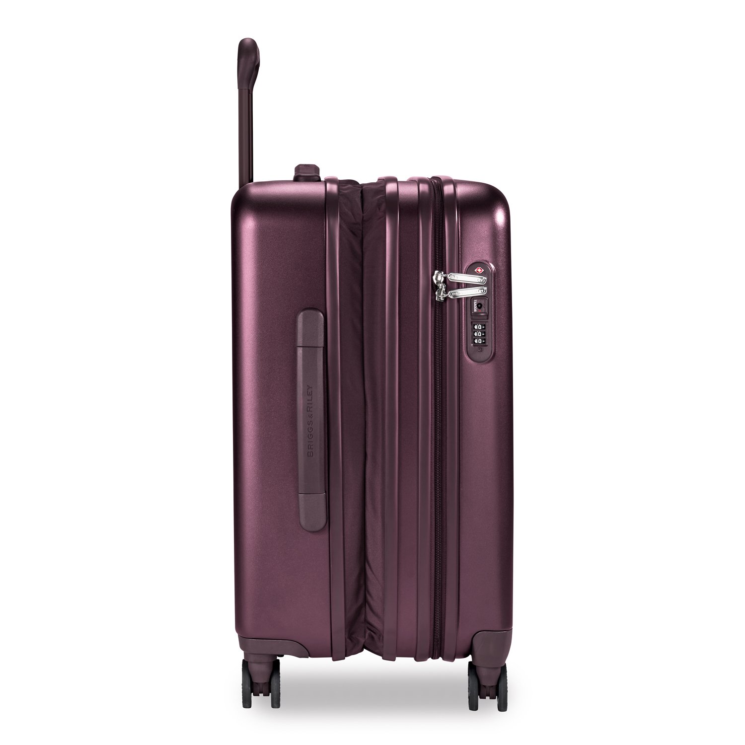 Briggs & Riley Sympatico 2.0 Domestic Carry-On Expandable Spinner Plum Briggs & Riley Sympatico 2.0 Domestic Carry-On Expandable Spinner Plum