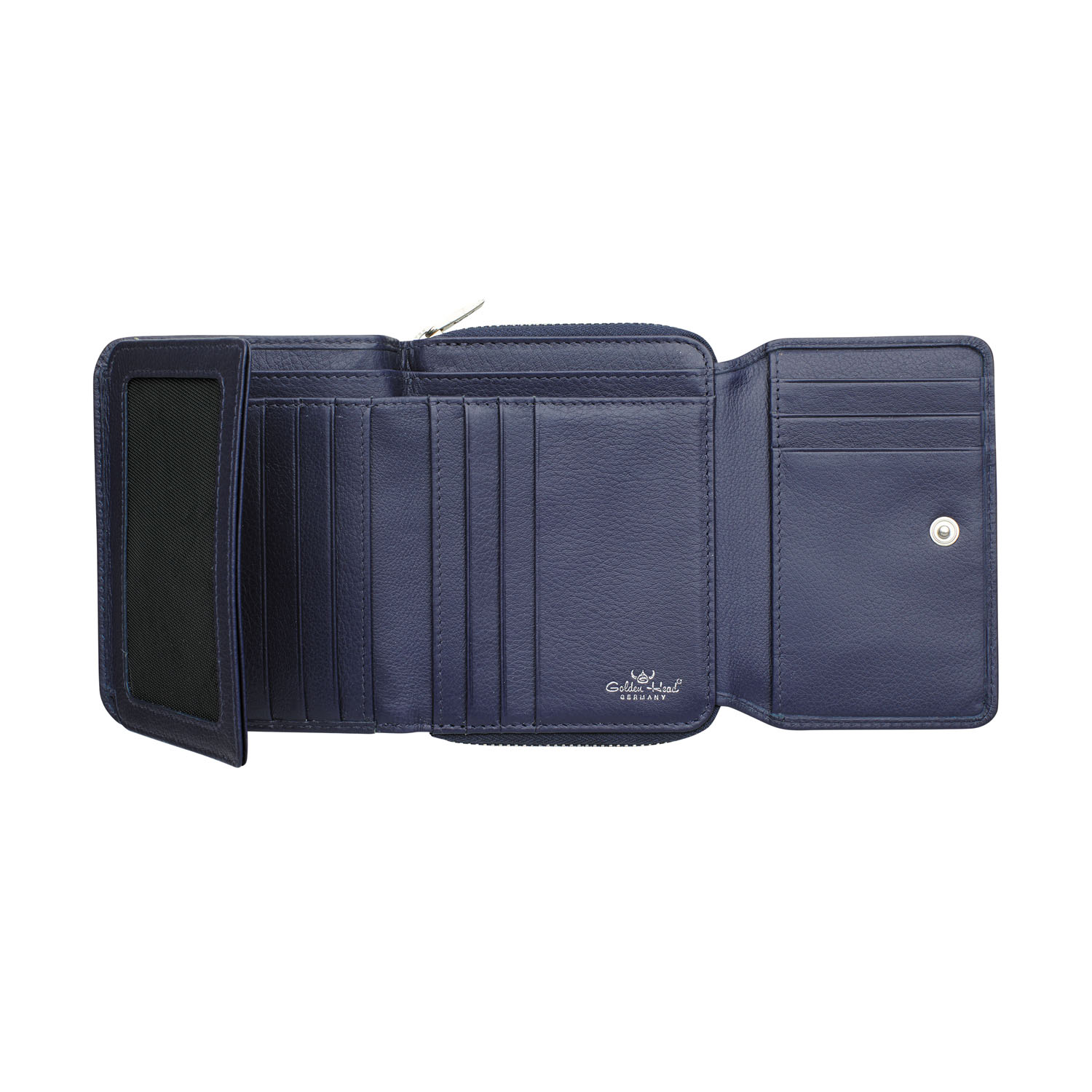 Golden Head Madrid RV-Börse RFID Protect blau Golden Head Madrid RV-Börse RFID Protect blau